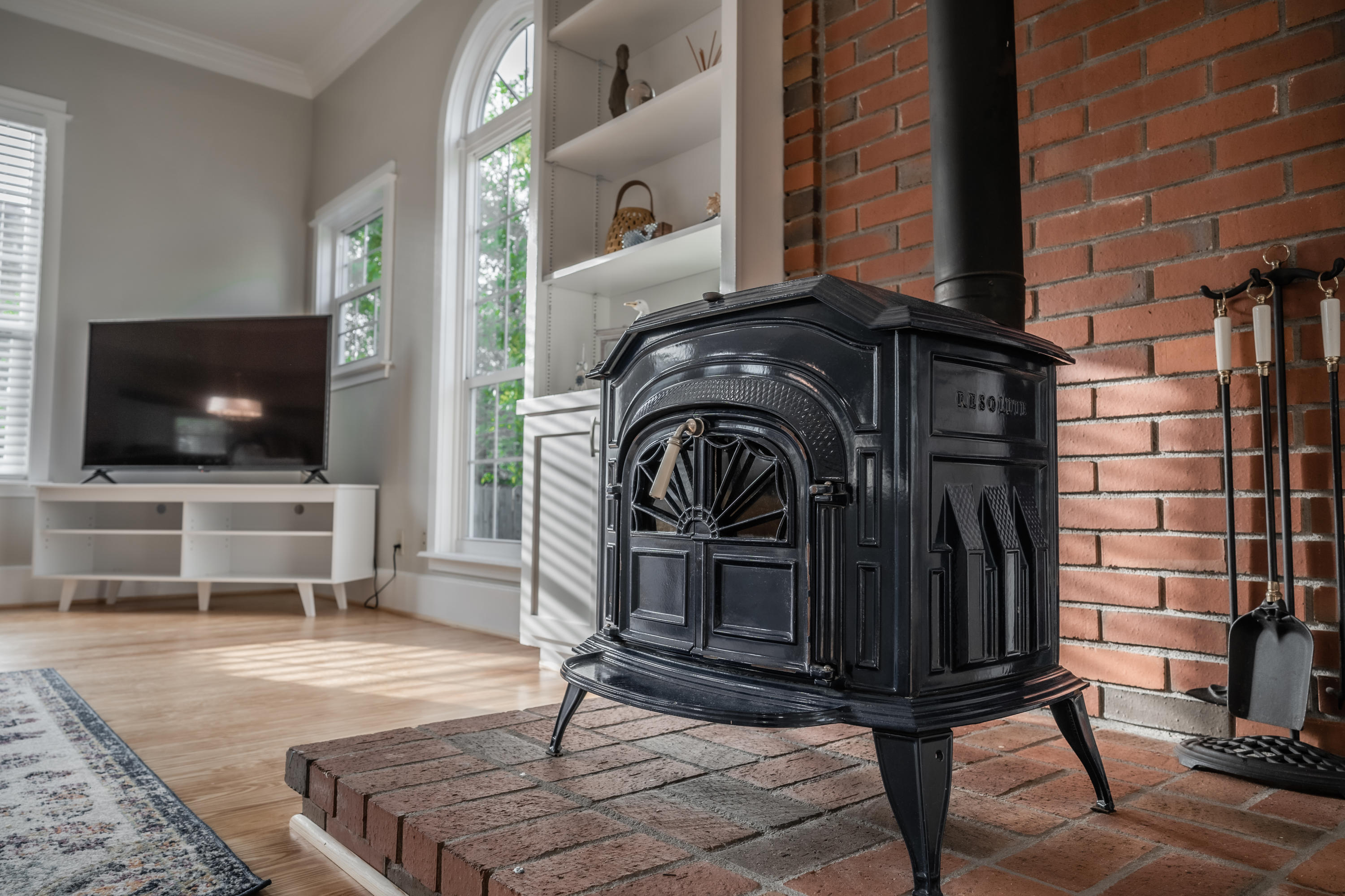 8103 East County Highway 30A Inlet Beach, FL 32461 - Photo 20 of 46 a view of living room with furniture and flat screen tv