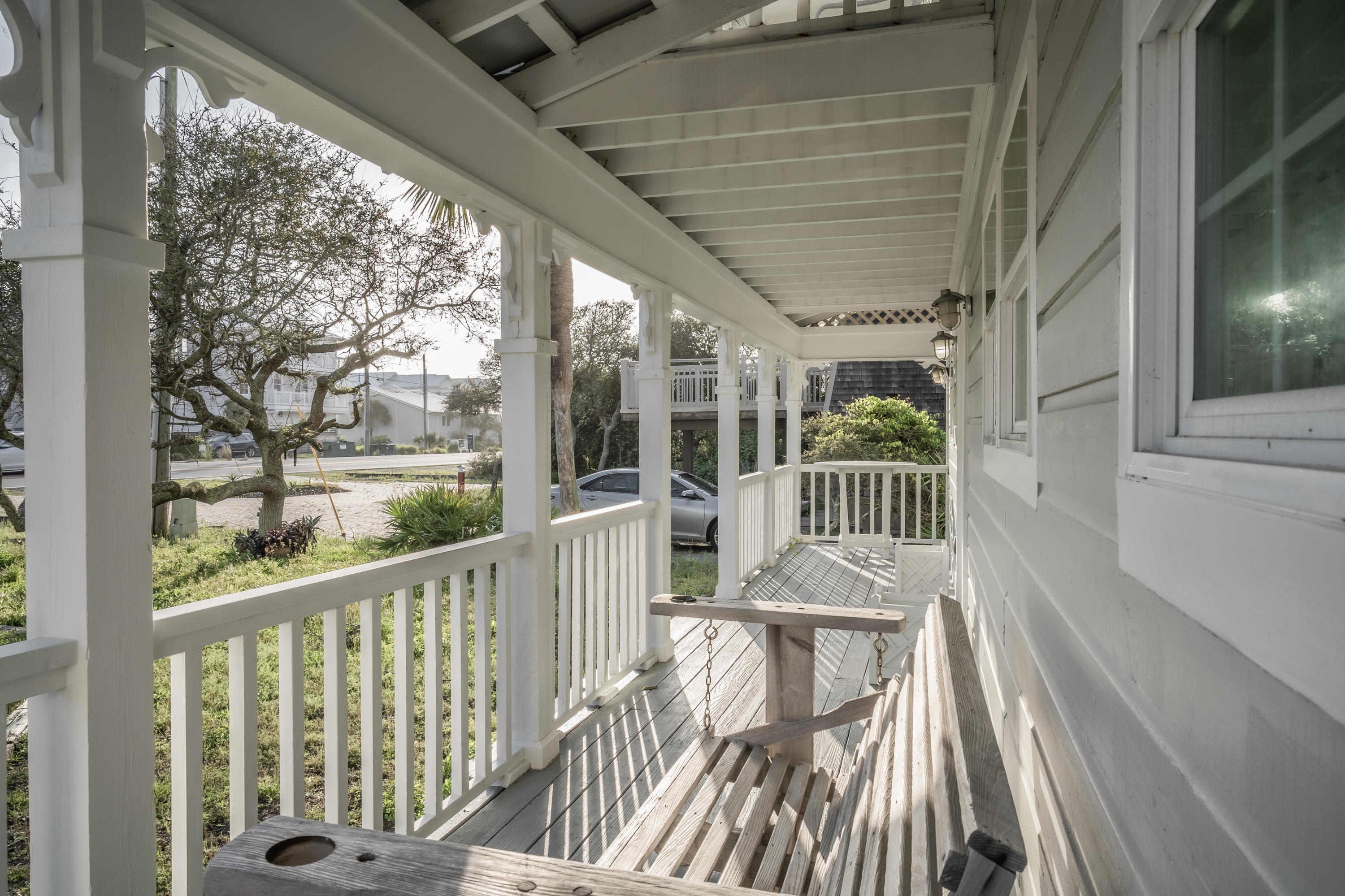 8103 East County Highway 30A Inlet Beach, FL 32461 - Photo 43 of 46 a view of balcony with wooden floor