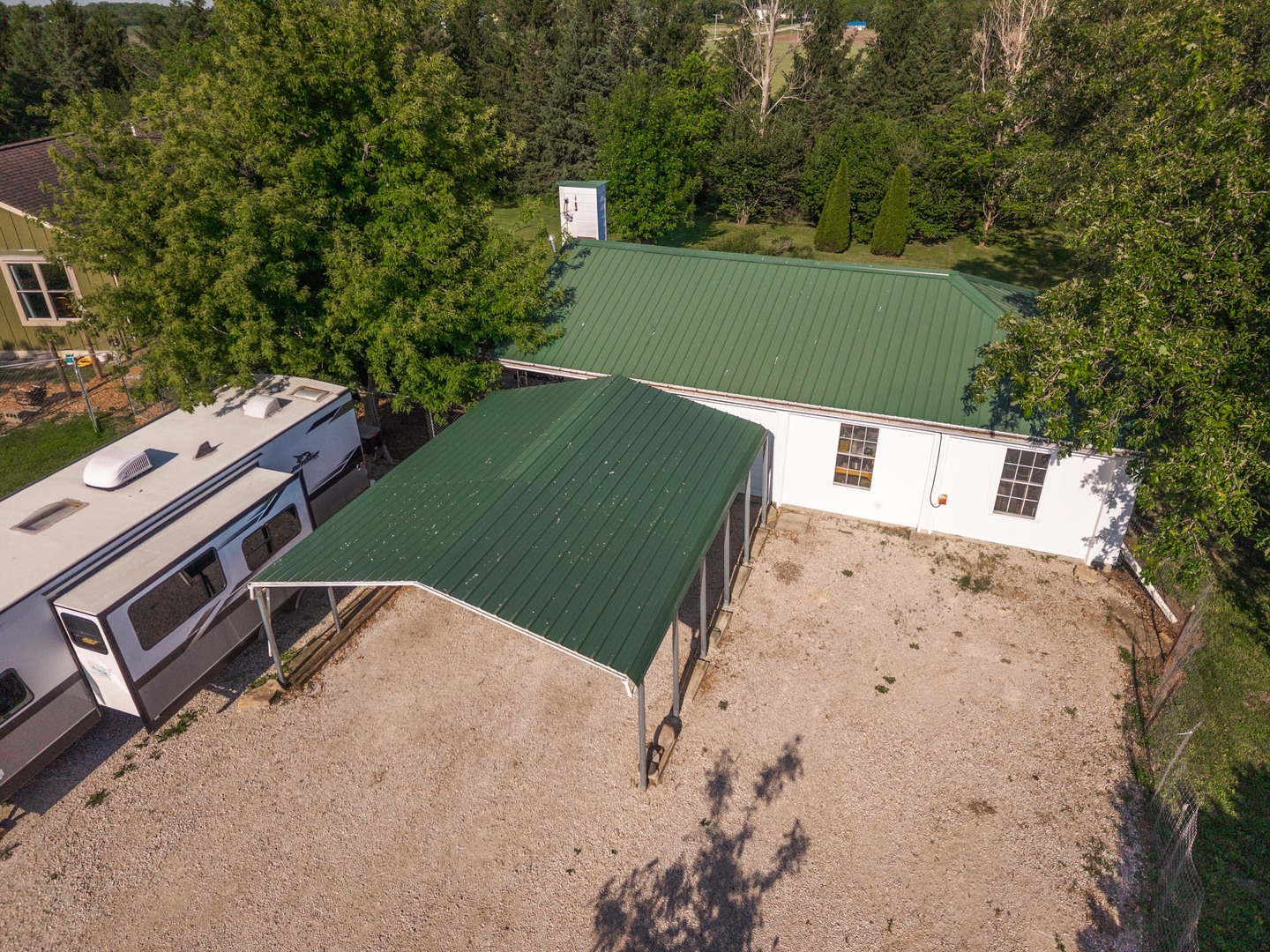 22037 East 2600 N Road Odell, IL 60460 - Photo 54 of 59 an aerial view of a house