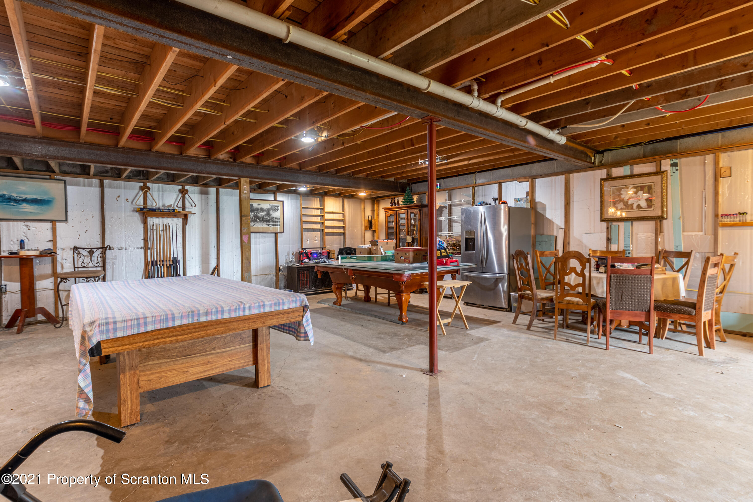 172 Potter Road Kingsley, PA 18826 - Photo 44 of 56 a view of a room with gym equipment