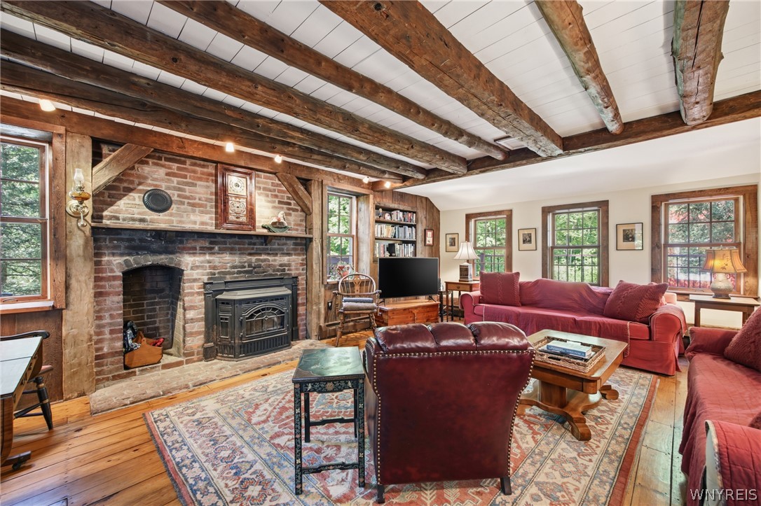 9665 New Oregon Road Eden, NY 14057 - Photo 31 of 48 Family room, has amazing cozy quality