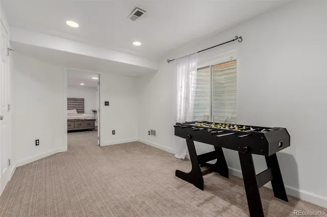 a view of a workspace with furniture