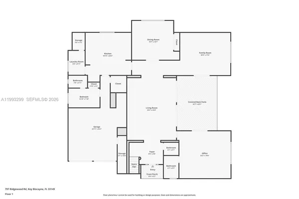 $25,000 | 797 Ridgewood Road, Key Biscayne, FL 33149