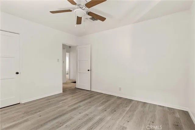 wooden floor in an empty room
