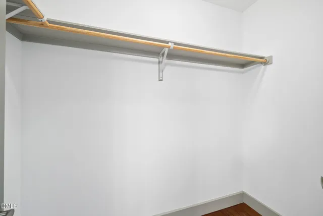 a close up view of racks on the wall