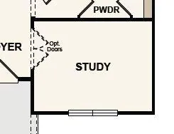 a bathroom with double sink and a mirror