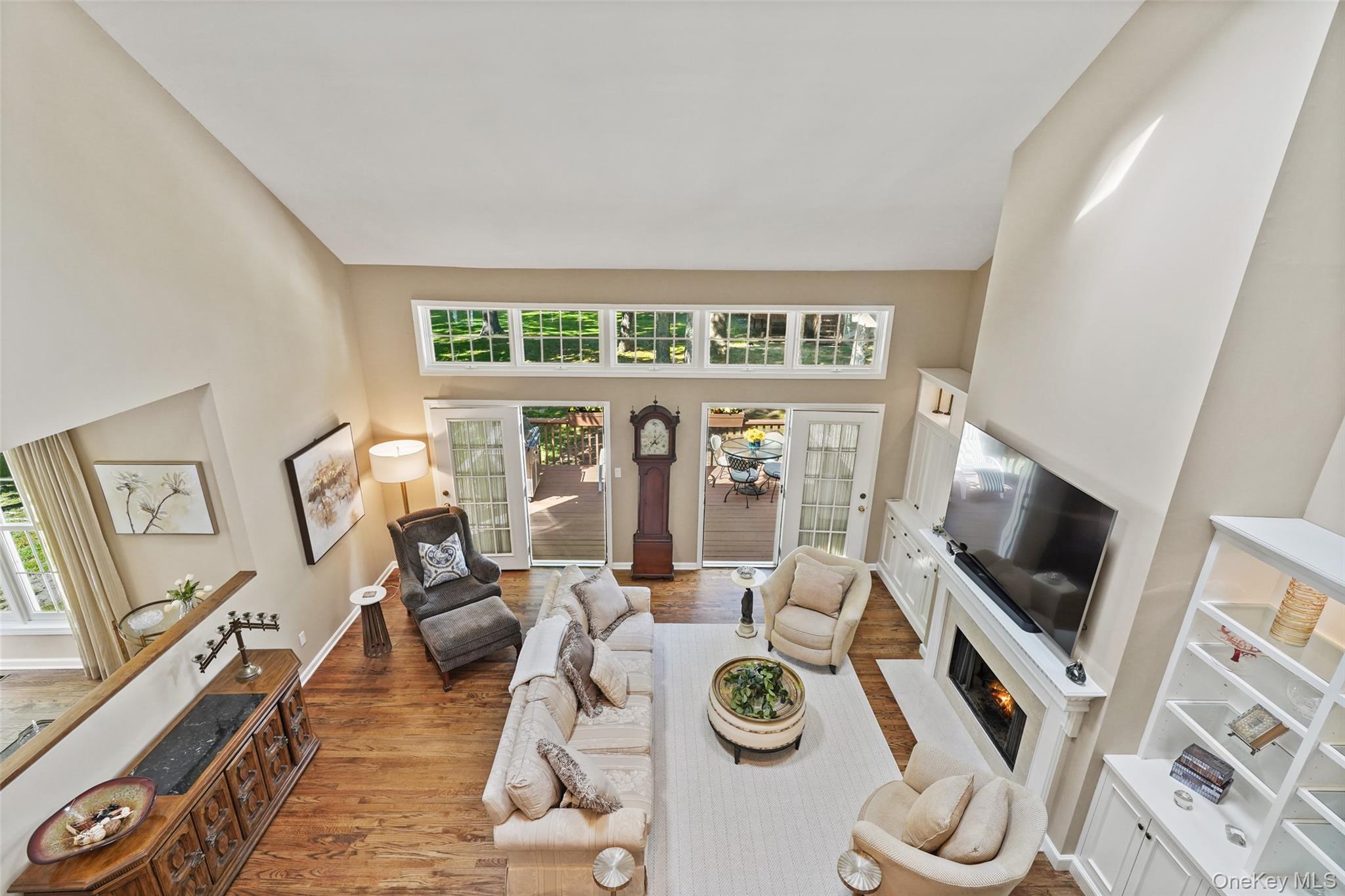 17 Cross River Road Mount Kisco, NY 10549 - Photo 12 of 22 View into the Living Room from the Loft