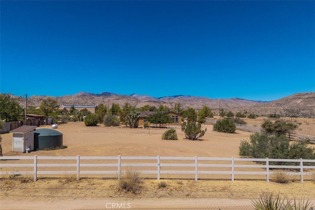 5175 Tom Mix Road Pioneertown, CA 92268 - Photo 45 of 58 a view of a terrace