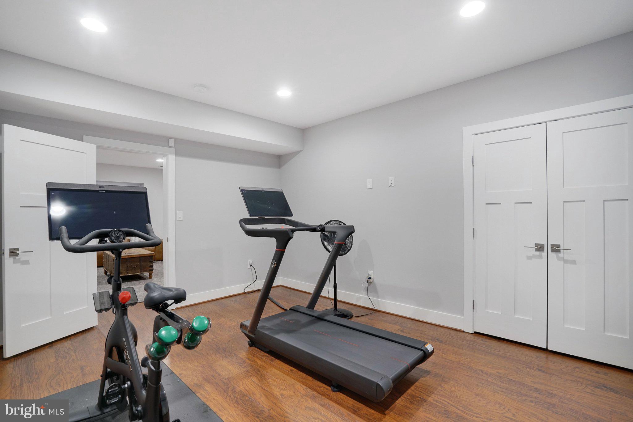 3731 Duke Street Alexandria, VA 22304 - Photo 44 of 57 a view of a room with gym equipment