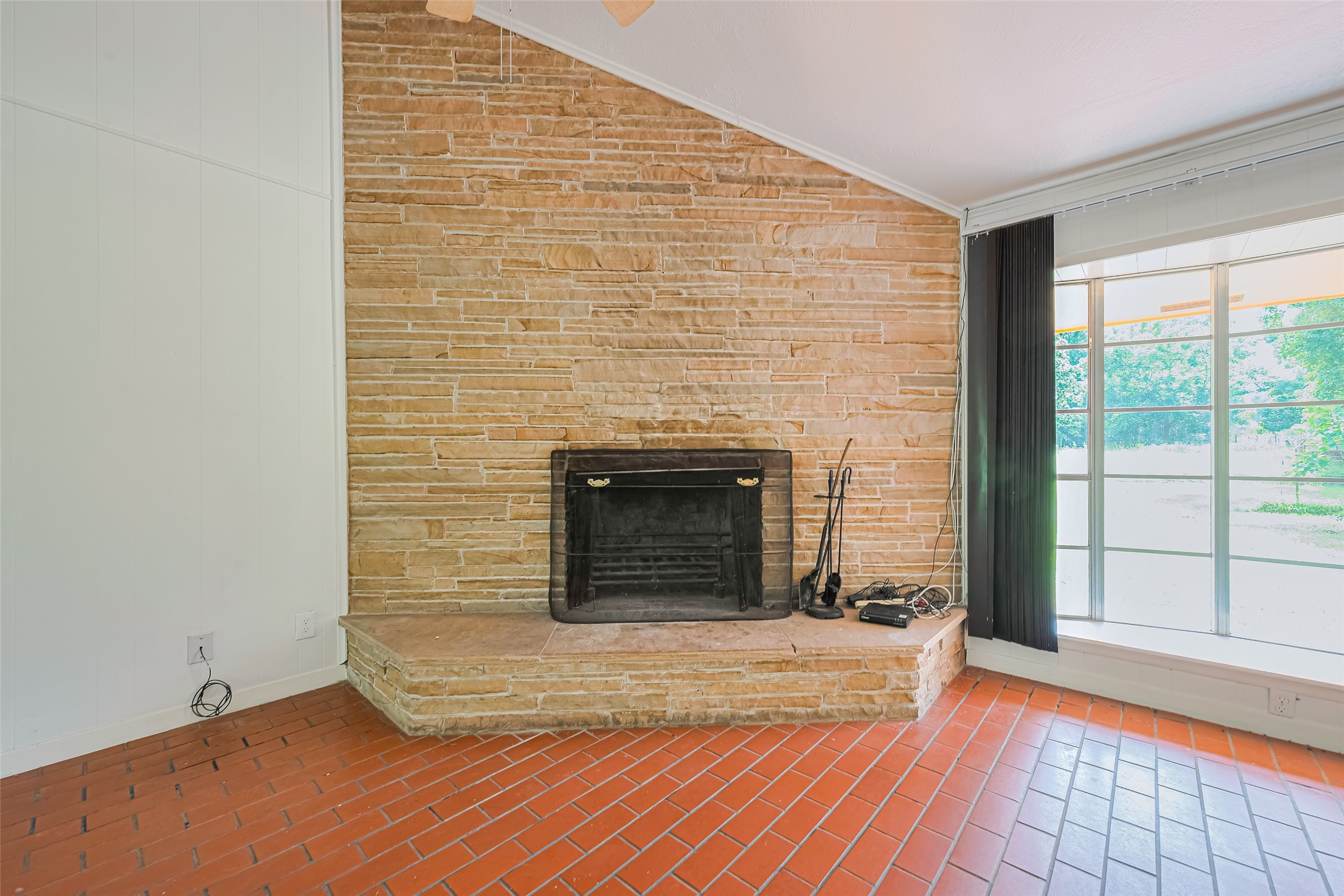 30525 Hegar Road Hockley, TX 77447 - Photo 8 of 49 a view of empty room with wooden floor and fireplace