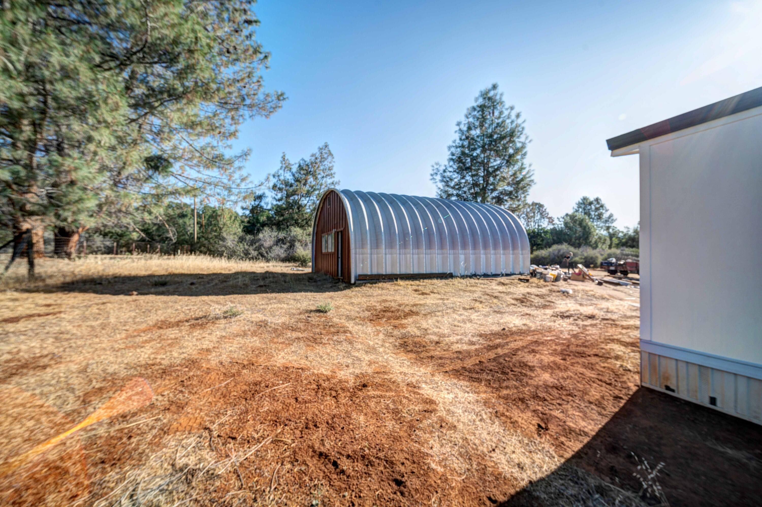 5414 Wilson Hill Road Manton, CA 96059 - Photo 26 of 46 Backside of Metal Shop