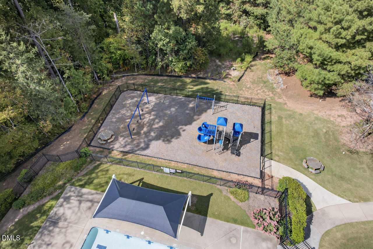 408 Intern Way Durham, NC 27713 - Photo 23 of 27 a view of swimming pool with seating area