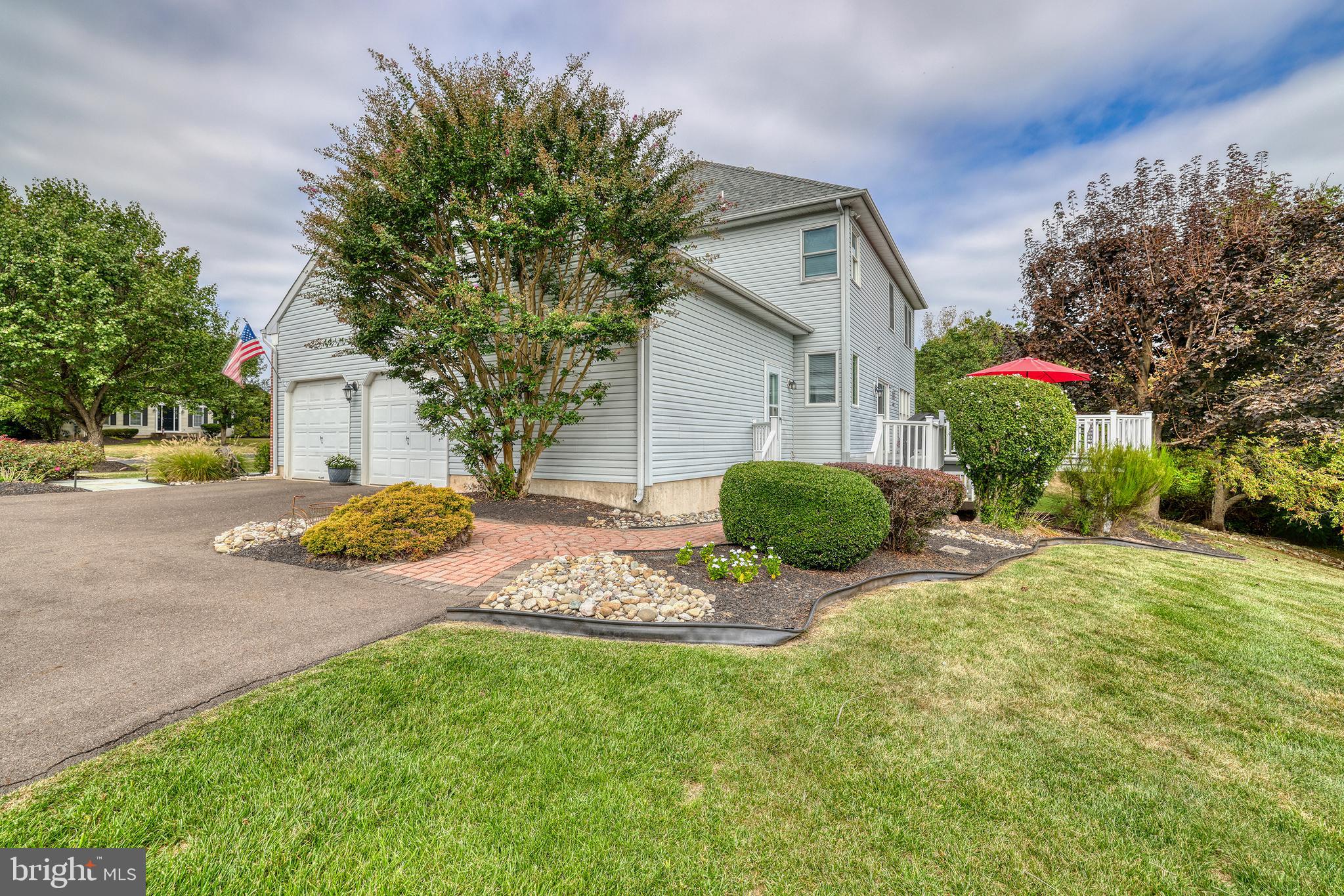 4925 Redfield Road Doylestown, PA 18902 - Photo 17 of 53 View Of Garage And Rear Deck