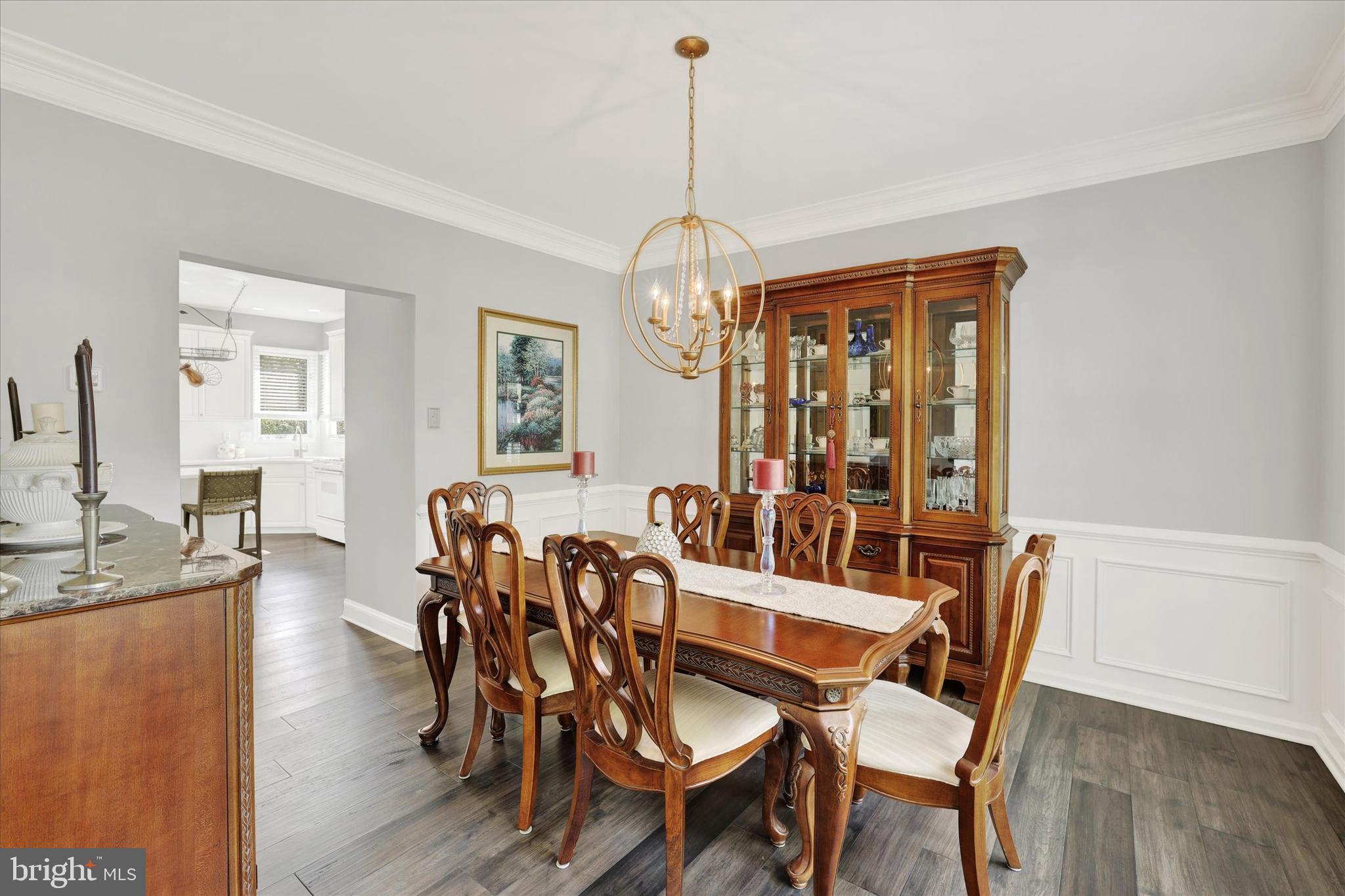 4925 Redfield Road Doylestown, PA 18902 - Photo 21 of 53 a view of a dining room with furniture window and wooden floor