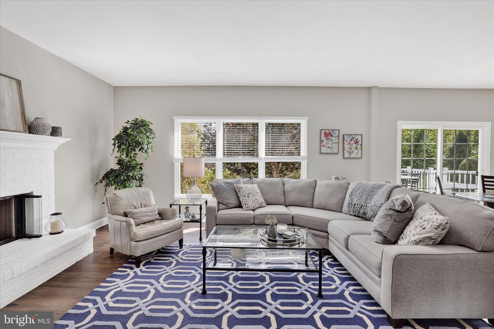 4925 Redfield Road Doylestown, PA 18902 - Photo 30 of 53 a living room with furniture and a large window
