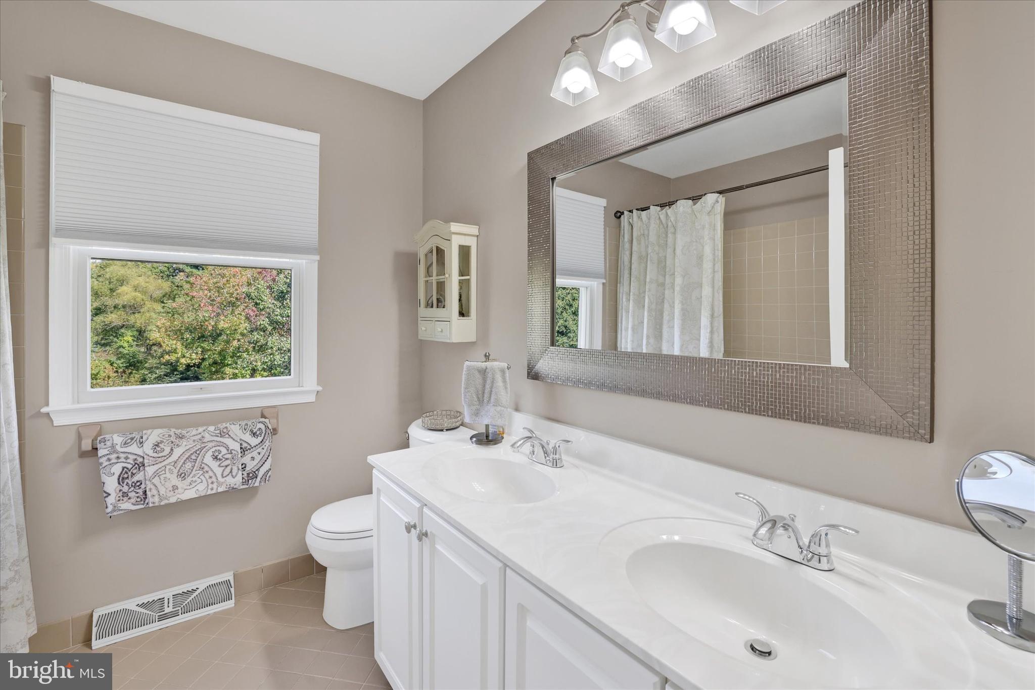 4925 Redfield Road Doylestown, PA 18902 - Photo 47 of 53 a bathroom with a sink and a mirror