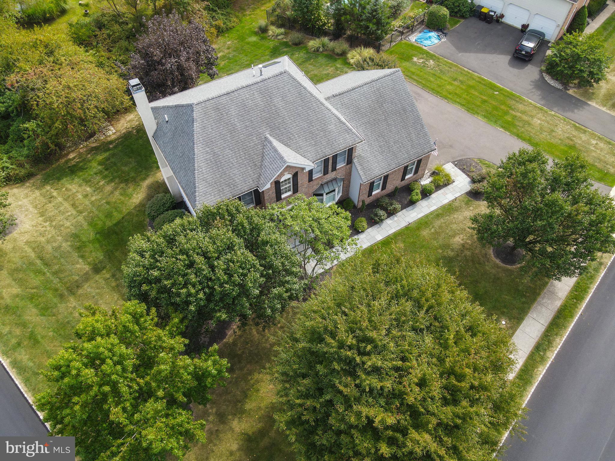4925 Redfield Road Doylestown, PA 18902 - Photo 10 of 53 an aerial view of a house with garden space and sitting space