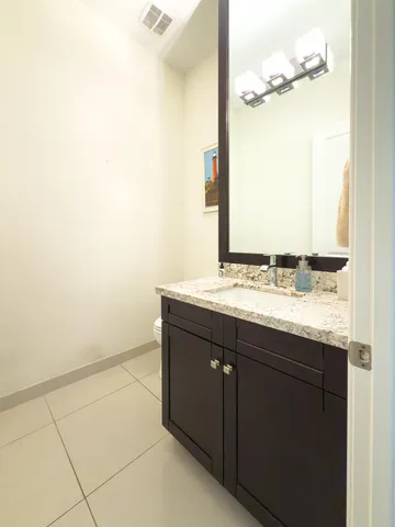 a living room with furniture and rug