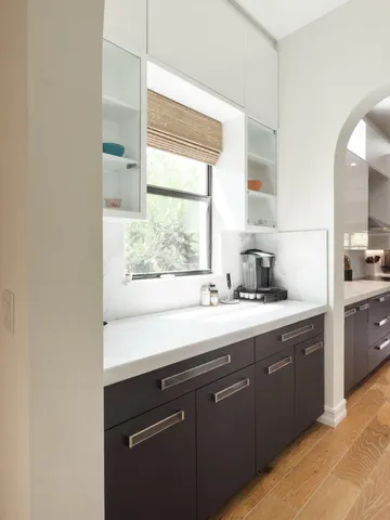 a view of empty room