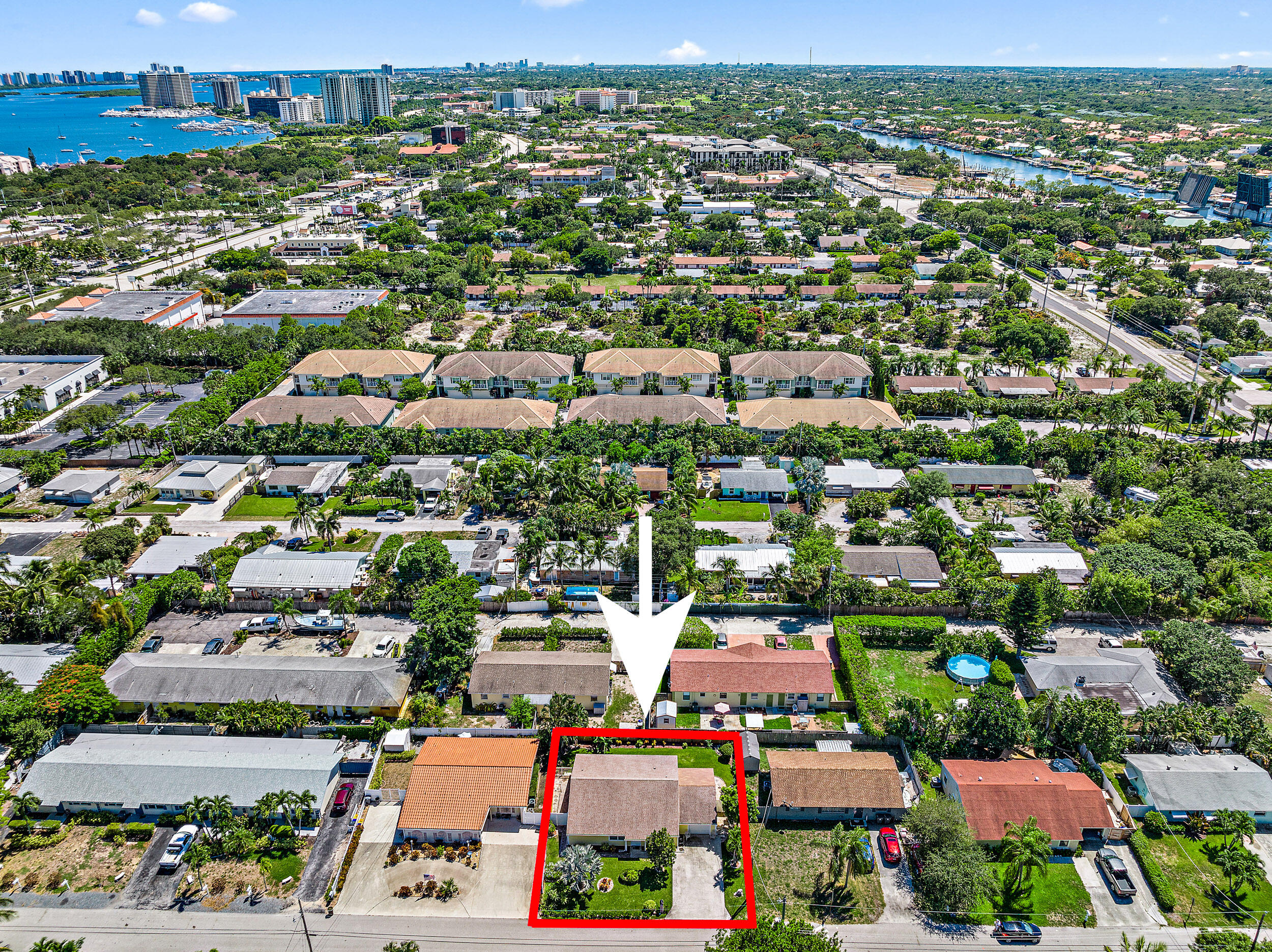 1890 Wheeler Road North Palm Beach, FL 33408 - Photo 20 of 23 Aerial 1