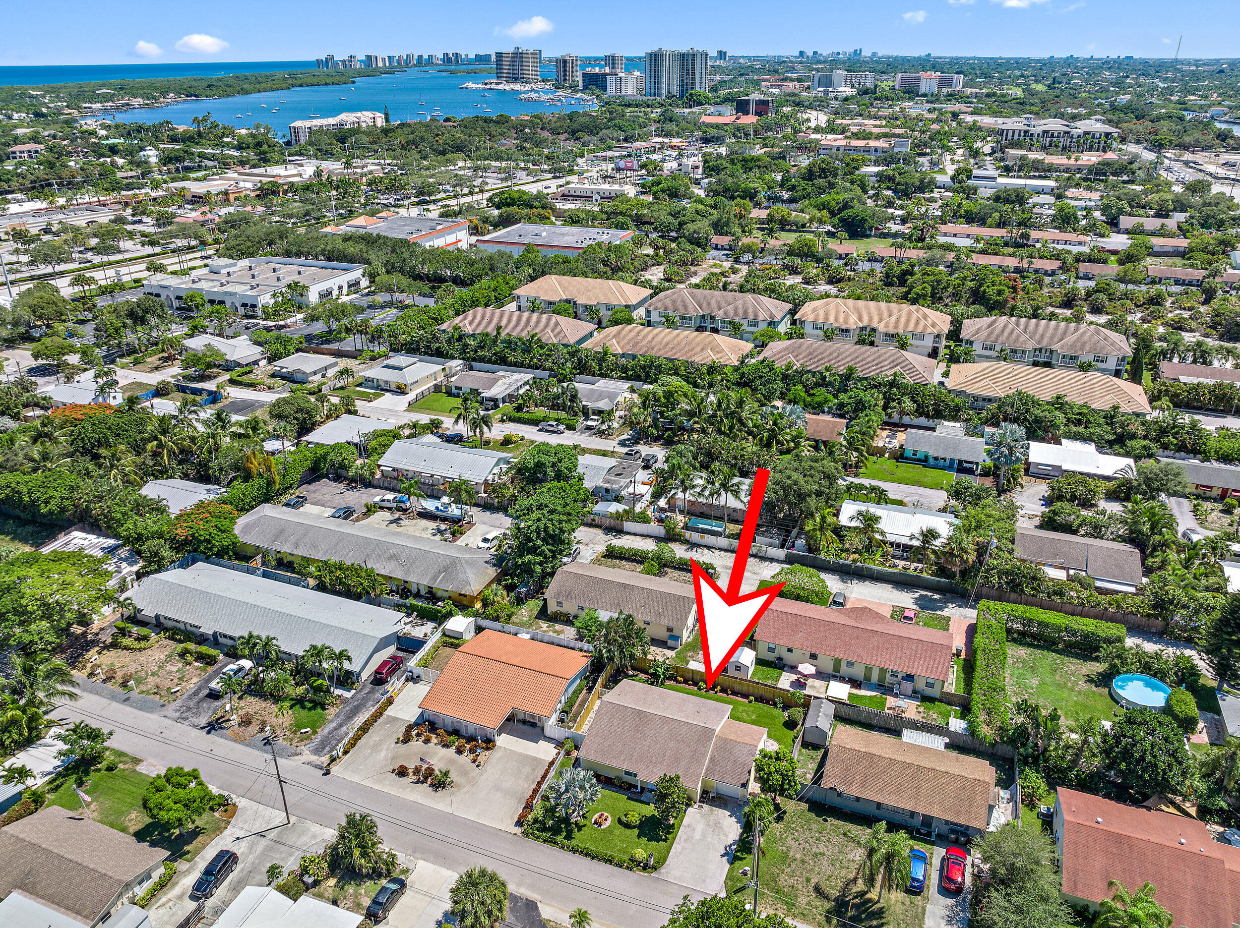 1890 Wheeler Road North Palm Beach, FL 33408 - Photo 21 of 23 Aerial 2