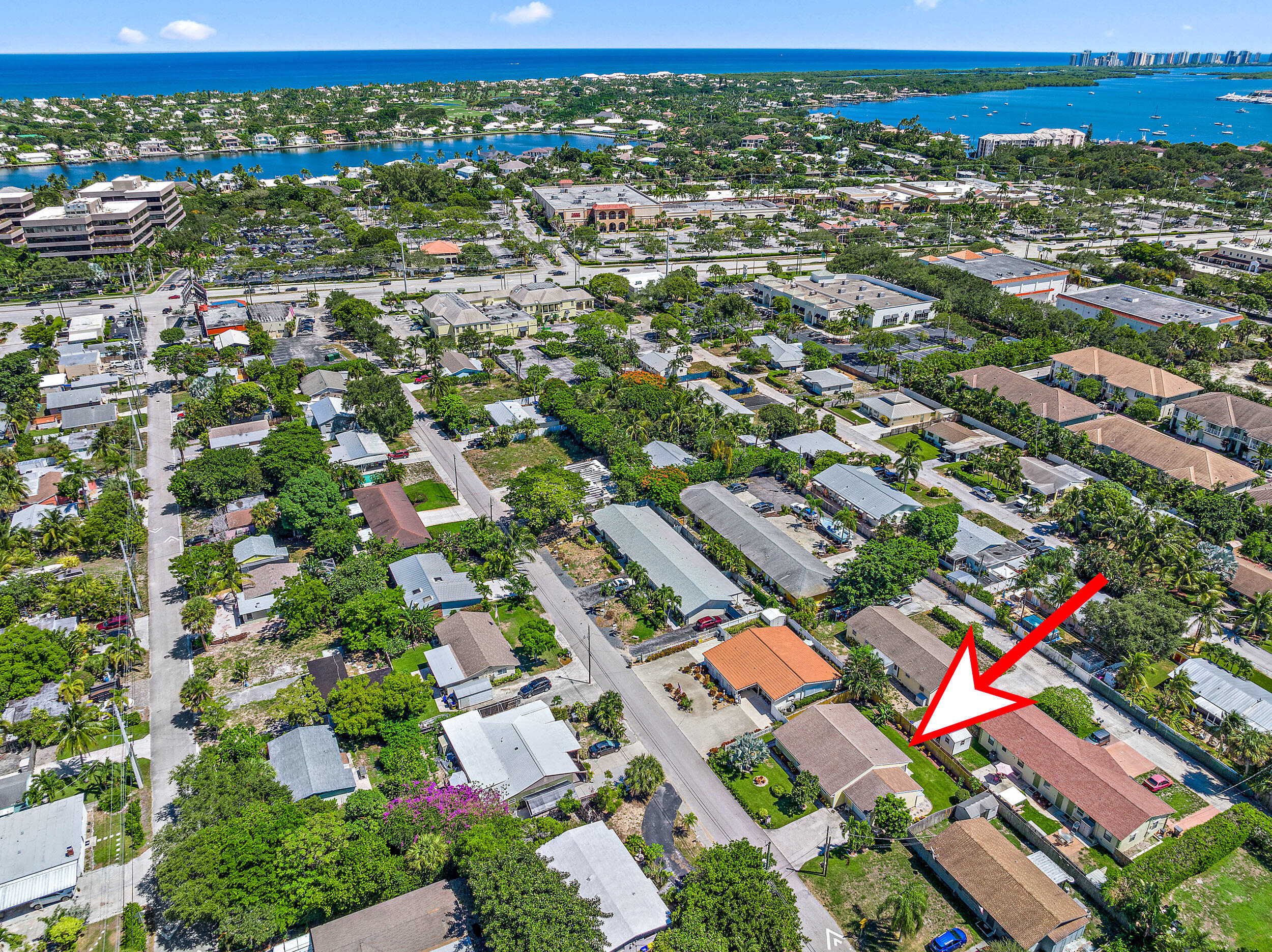 1890 Wheeler Road North Palm Beach, FL 33408 - Photo 22 of 23 Aerial 3
