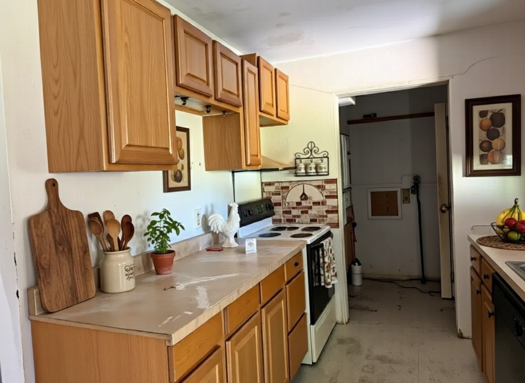26457 Easy Street Magnolia, TX 77355 - Photo 3 of 15 a kitchen with stainless steel appliances granite countertop a sink stove and refrigerator