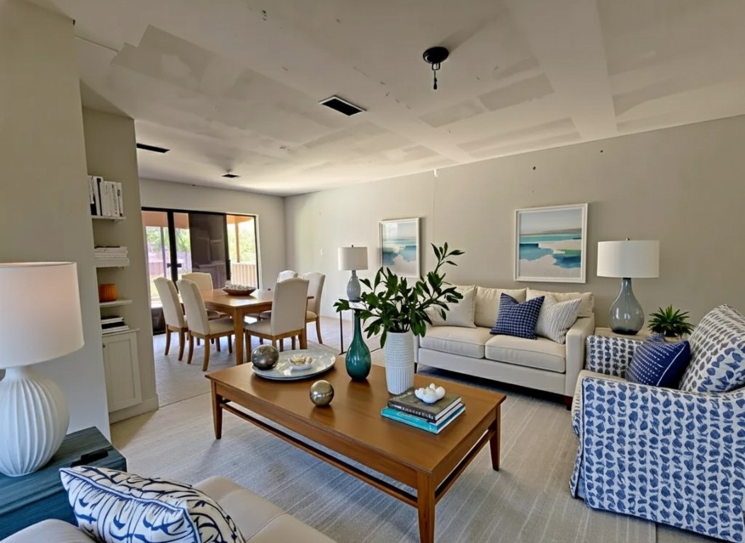 26457 Easy Street Magnolia, TX 77355 - Photo 5 of 15 a living room with furniture and wooden floor