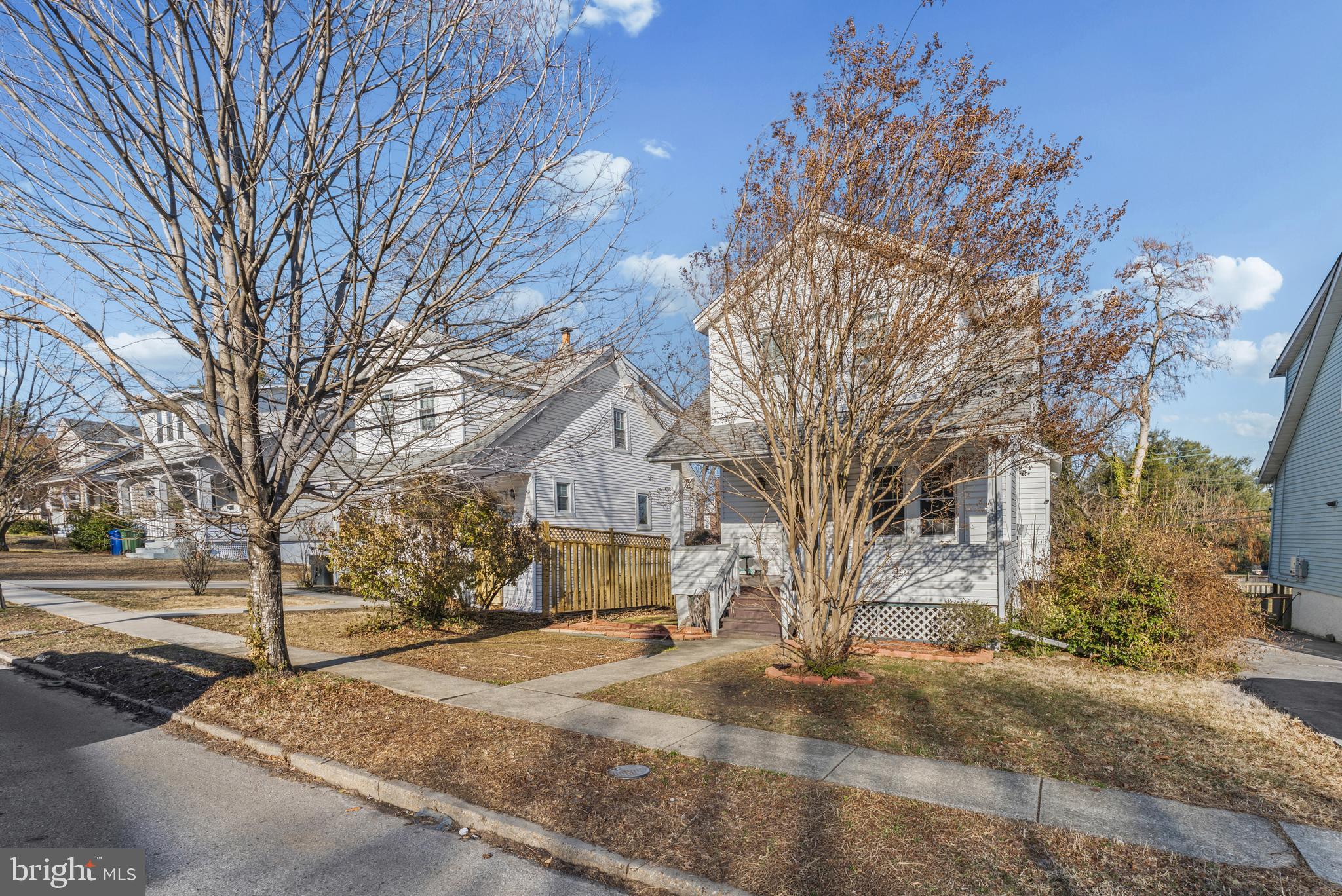3804 Ridgecroft Road Baltimore, MD 21206 - Photo 2 of 23 a view of road with large trees