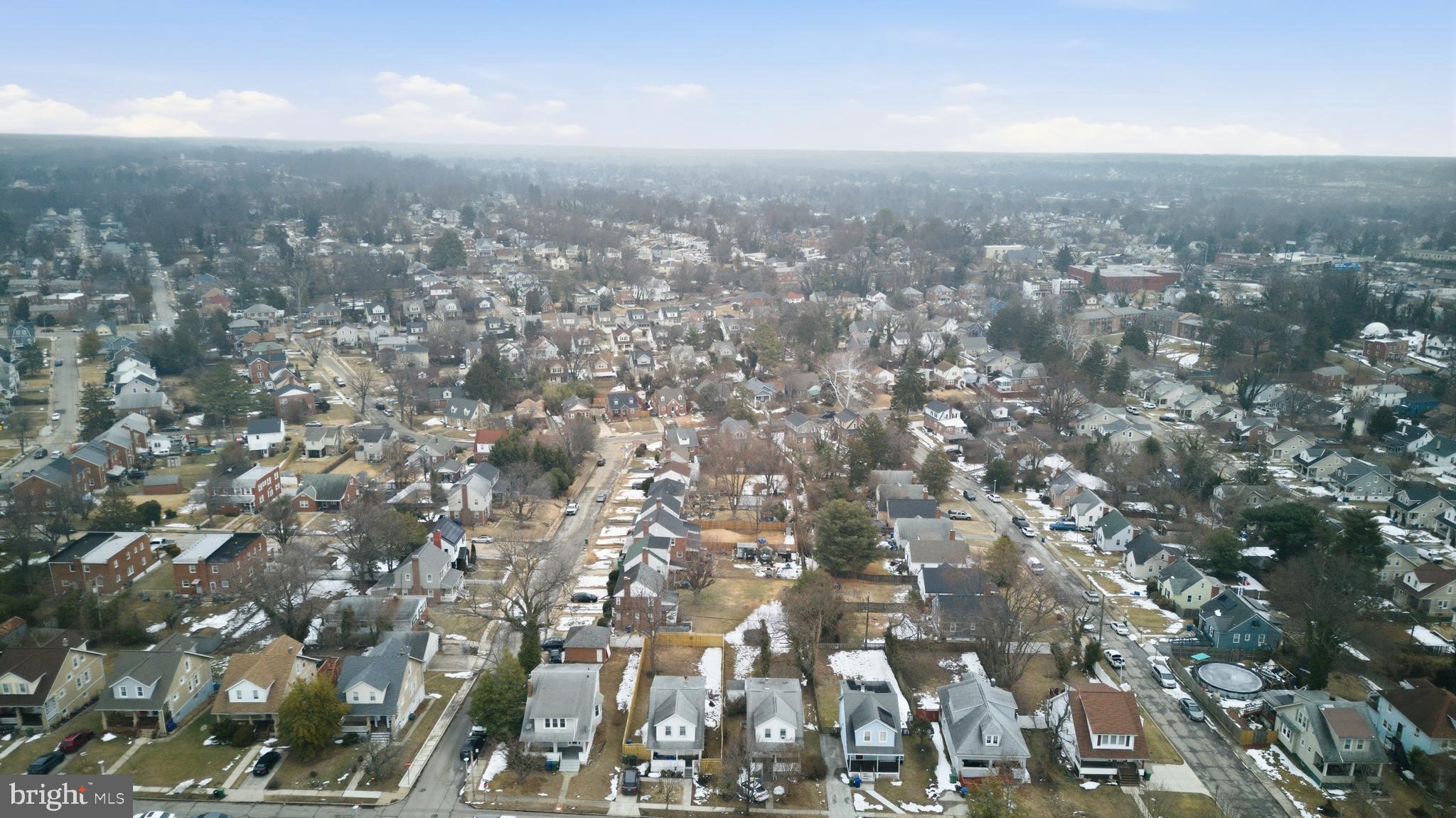 3804 Ridgecroft Road Baltimore, MD 21206 - Photo 22 of 23 an aerial view of multiple house