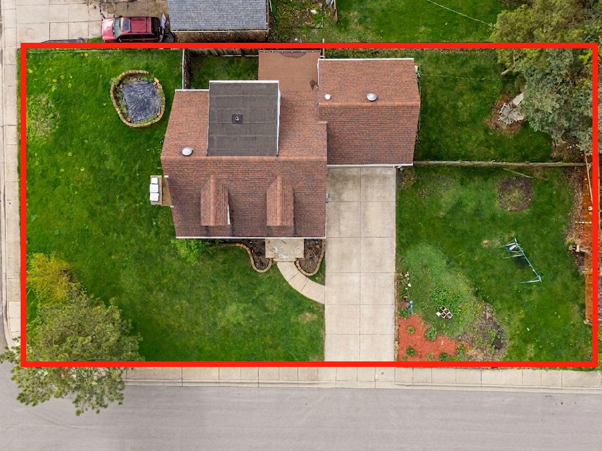 853 Orange Street Elgin, IL 60123 - Photo 2 of 28 an aerial view of a house