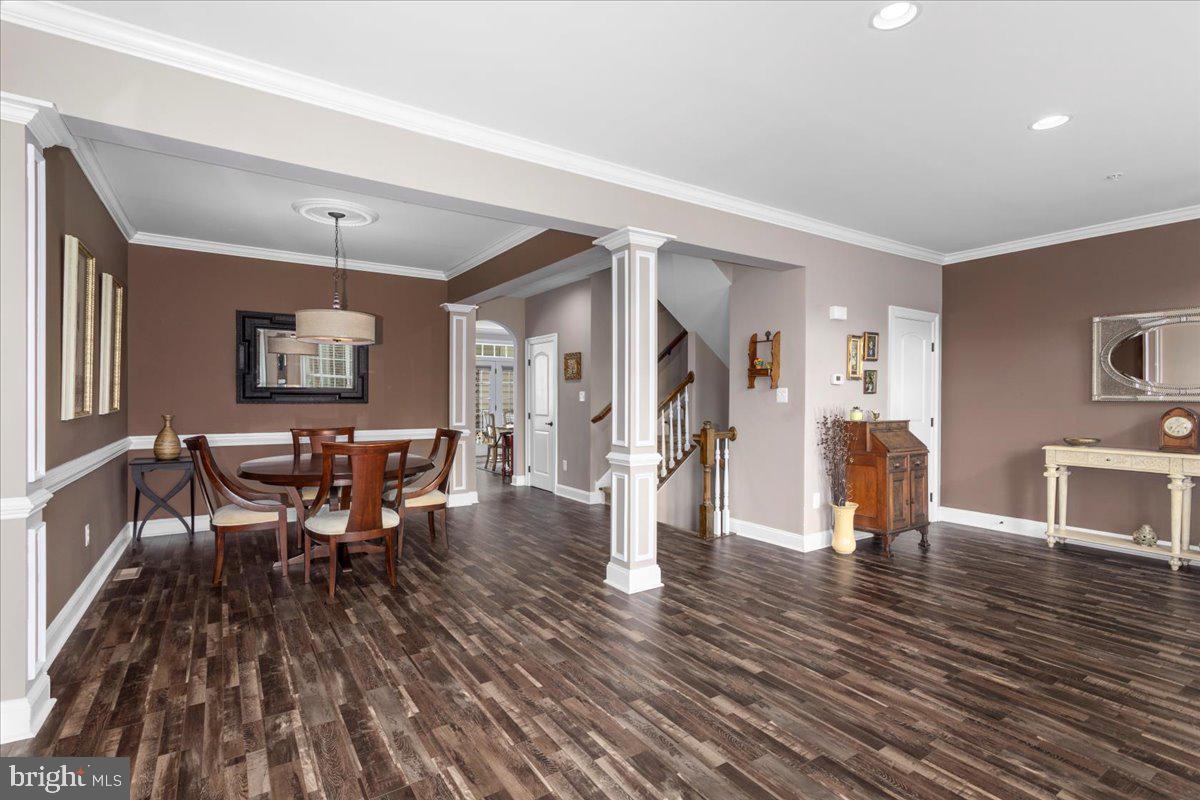 3937 Cephas Child Road Doylestown, PA 18902 - Photo 7 of 47 Living Room Into Dining Room