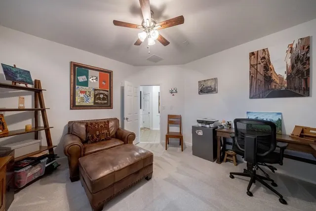 a view of a house with a balcony