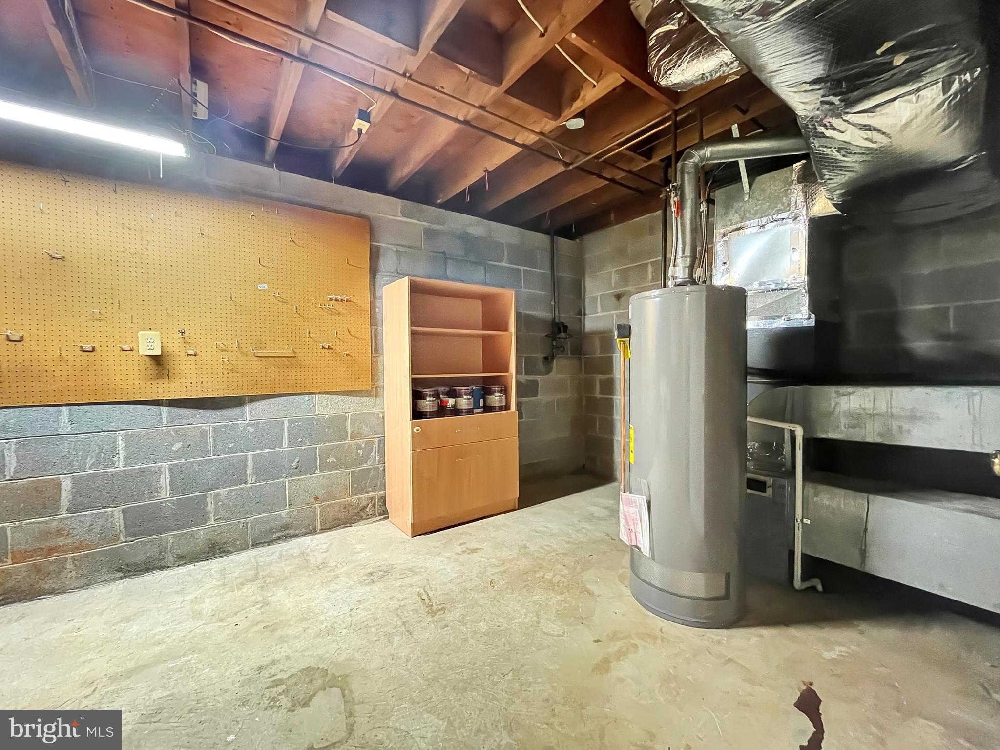 8802 Cameo Square Springfield, VA 22152 - Photo 32 of 50 Spacious Lower Level Utility Room