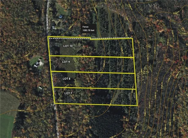 $44,900 | Lot 9 Mc Andrews Road, Andover, NY 14806