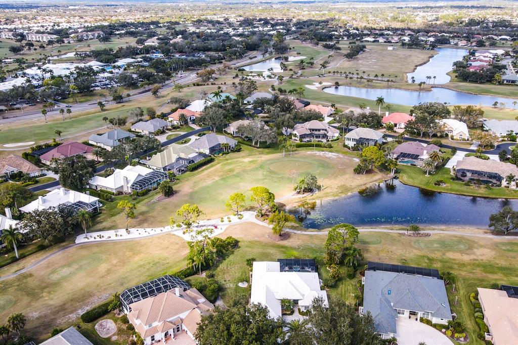 429 Tremingham Way Venice, FL 34293 - Photo 52 of 73 an aerial view of residential houses with outdoor space