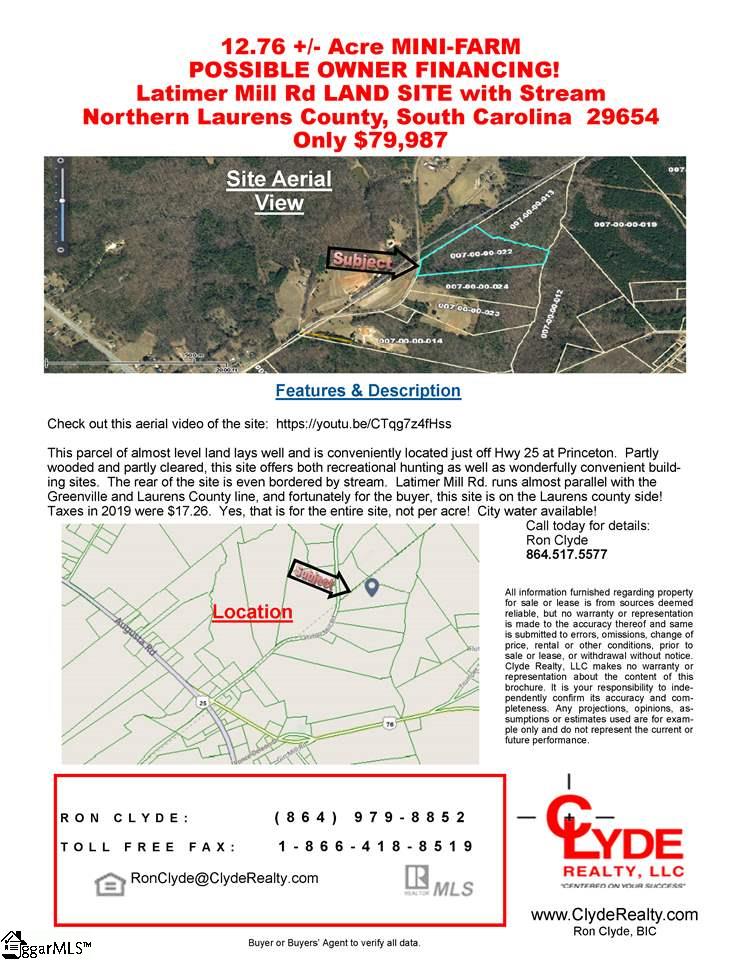 208 Latimer Mill Road, Unit TRACT A Honea Path, SC 29654 - Photo 4 of 19