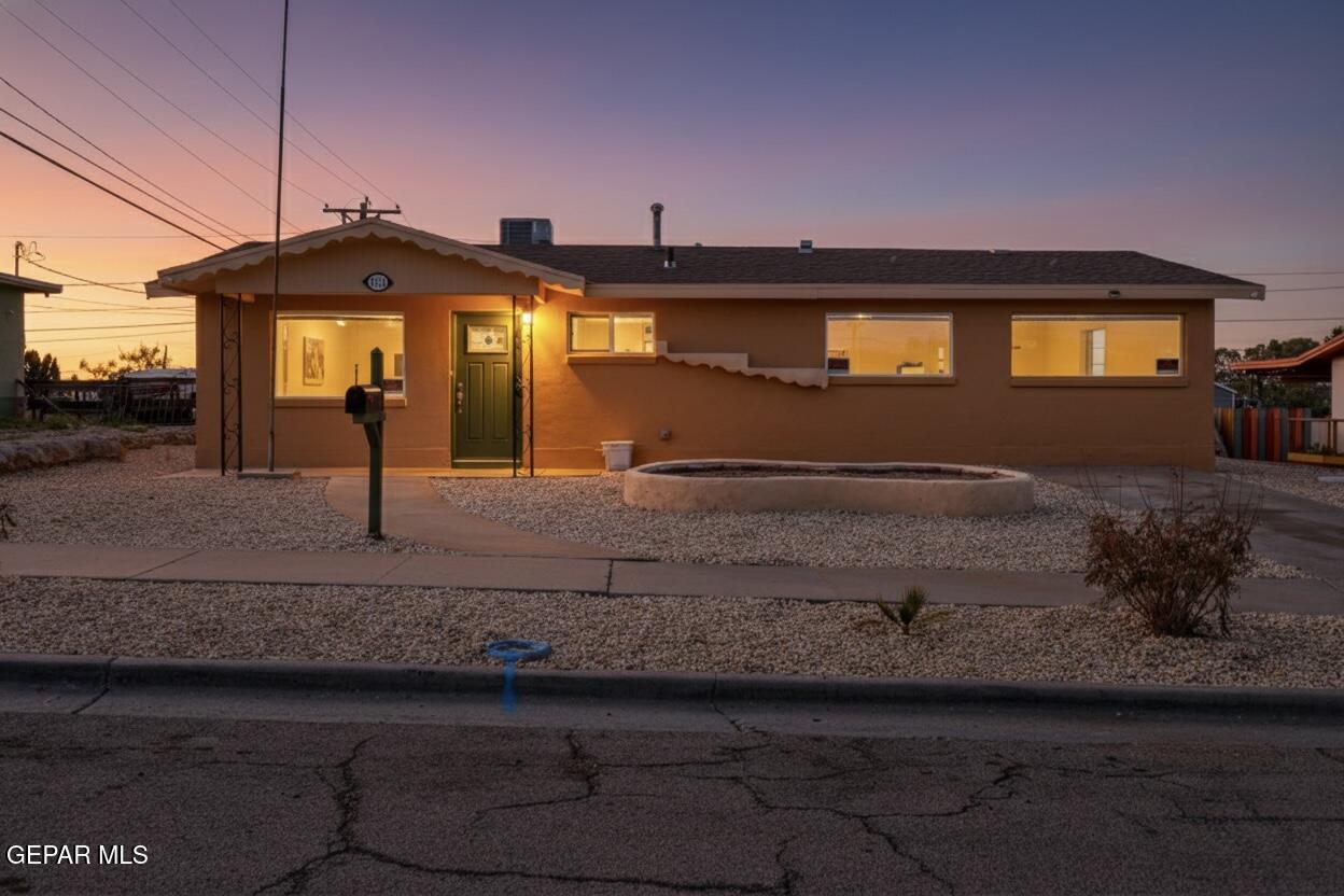 7212 Raton Drive El Paso, TX 79915 - Photo 40 of 44 a front view of a house with a yard