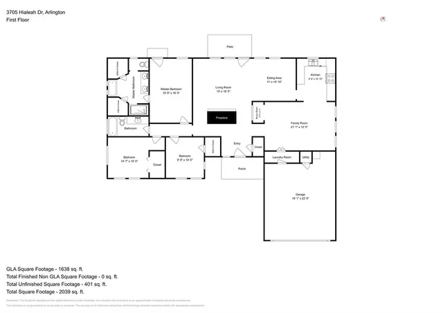 $1,945 | 3705 Hialeah Drive, Arlington, TX 76017