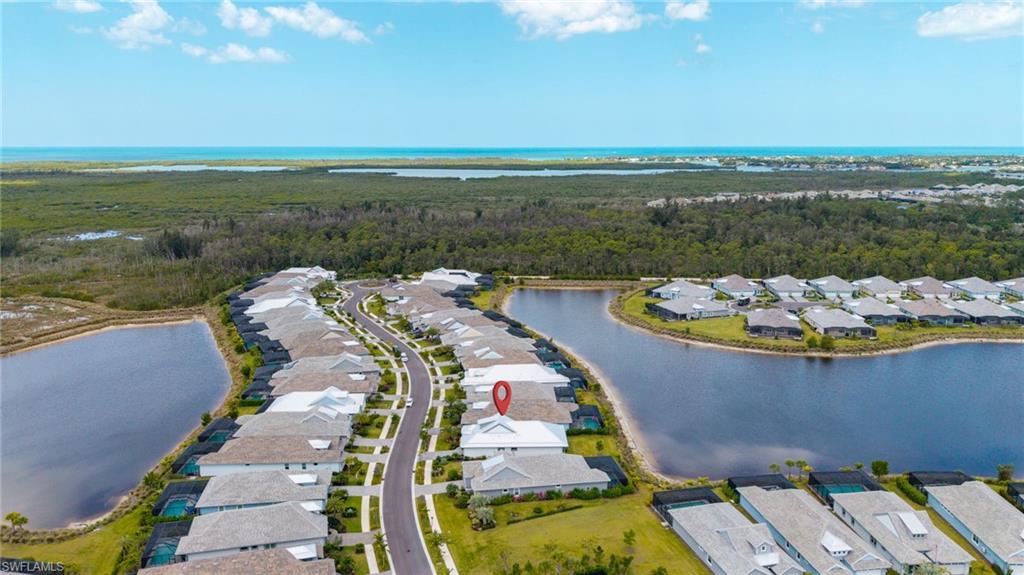 8923 Gustavia Court Naples, FL 34113 - Photo 45 of 50 an aerial view of a house with outdoor space