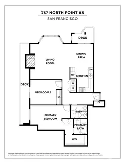 $1,295,000 | 757 North Point Street, Unit 3, San Francisco, CA 94109