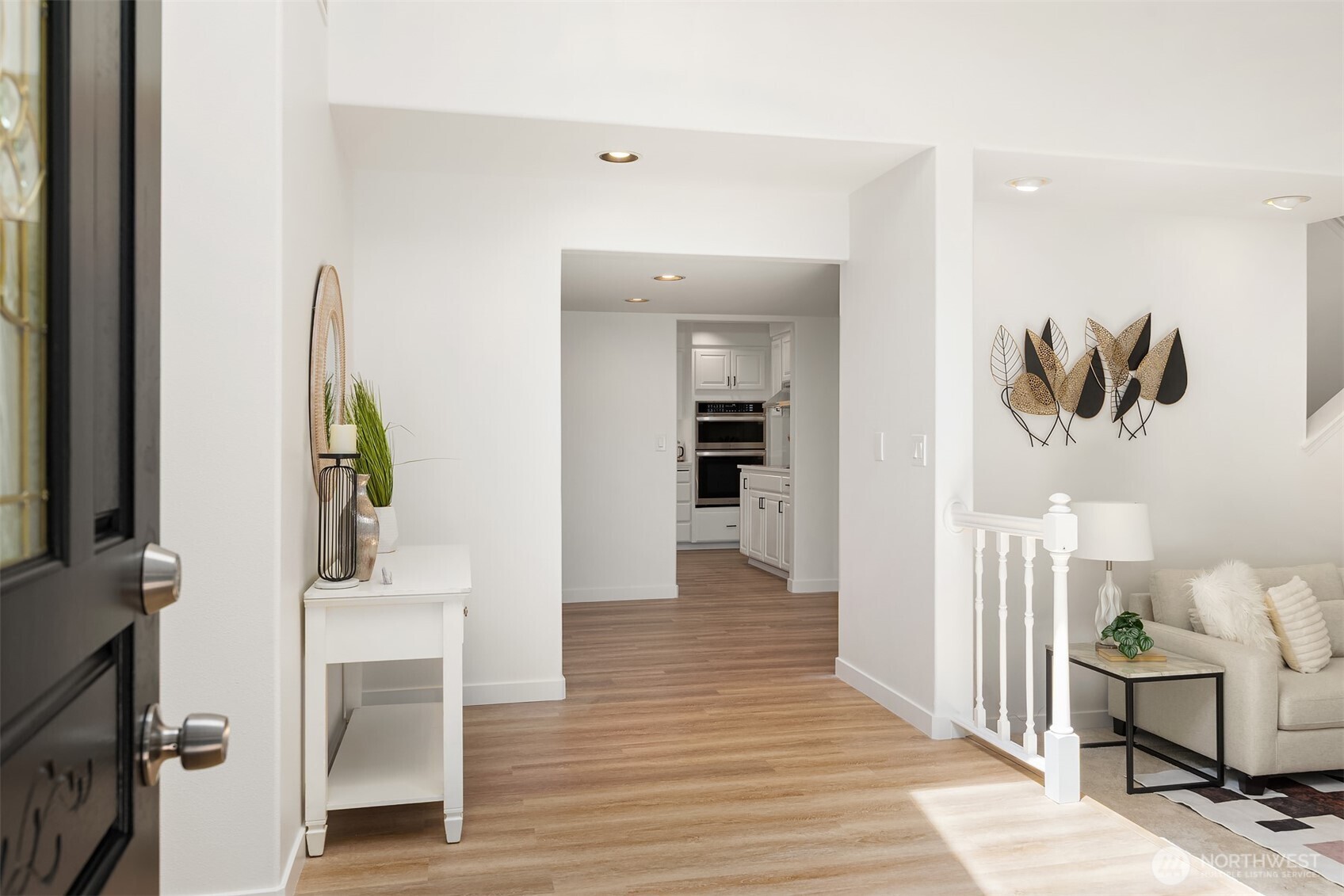 22918 49th Avenue Southeast Bothell, WA 98021 - Photo 3 of 38 a view of living room with furniture and wooden floor