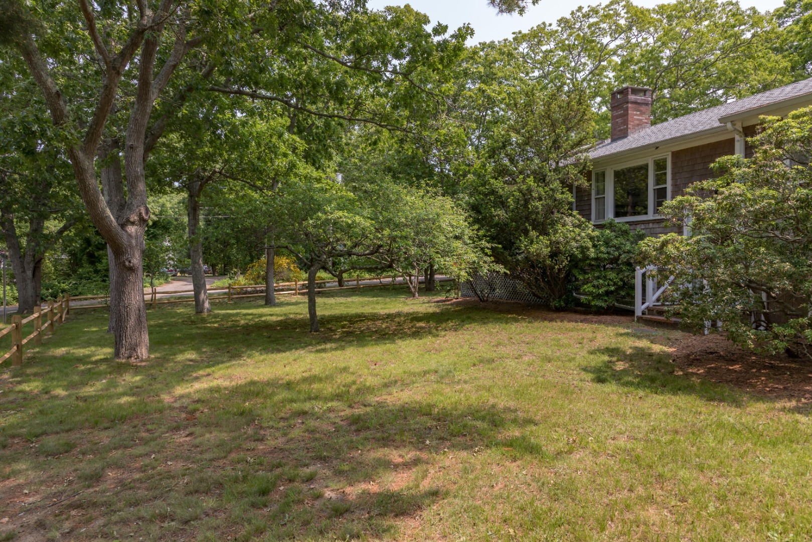 35 East Side Road Oak Bluffs, MA 02557 - Photo 31 of 41 Front View of Home and Yard