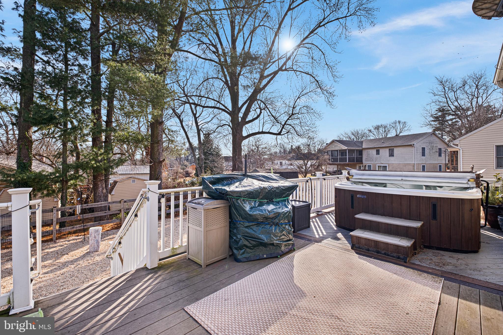 21 Darrel Road North East, MD 21901 - Photo 27 of 33 Deck with hot tub