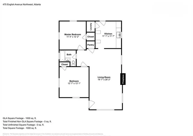 a picture of a floor plan