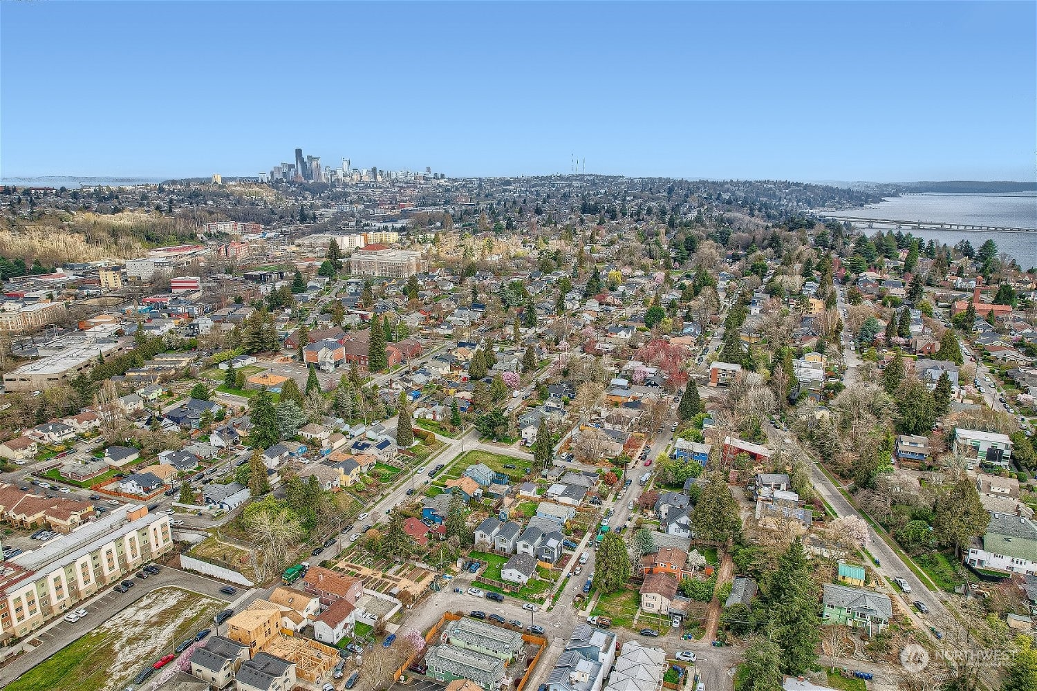 3419 36th Avenue South, Unit A Seattle, WA 98144 - Photo 22 of 23 an aerial view of multiple house