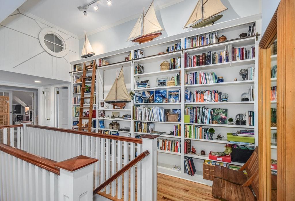 123 Long Neck Point Road Darien, CT 06820 - Photo 27 of 41 a view of a workspace with furniture