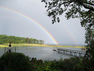 123 Long Neck Point Road Darien, CT 06820 - Photo 41 of 41 a view of a lake with a city