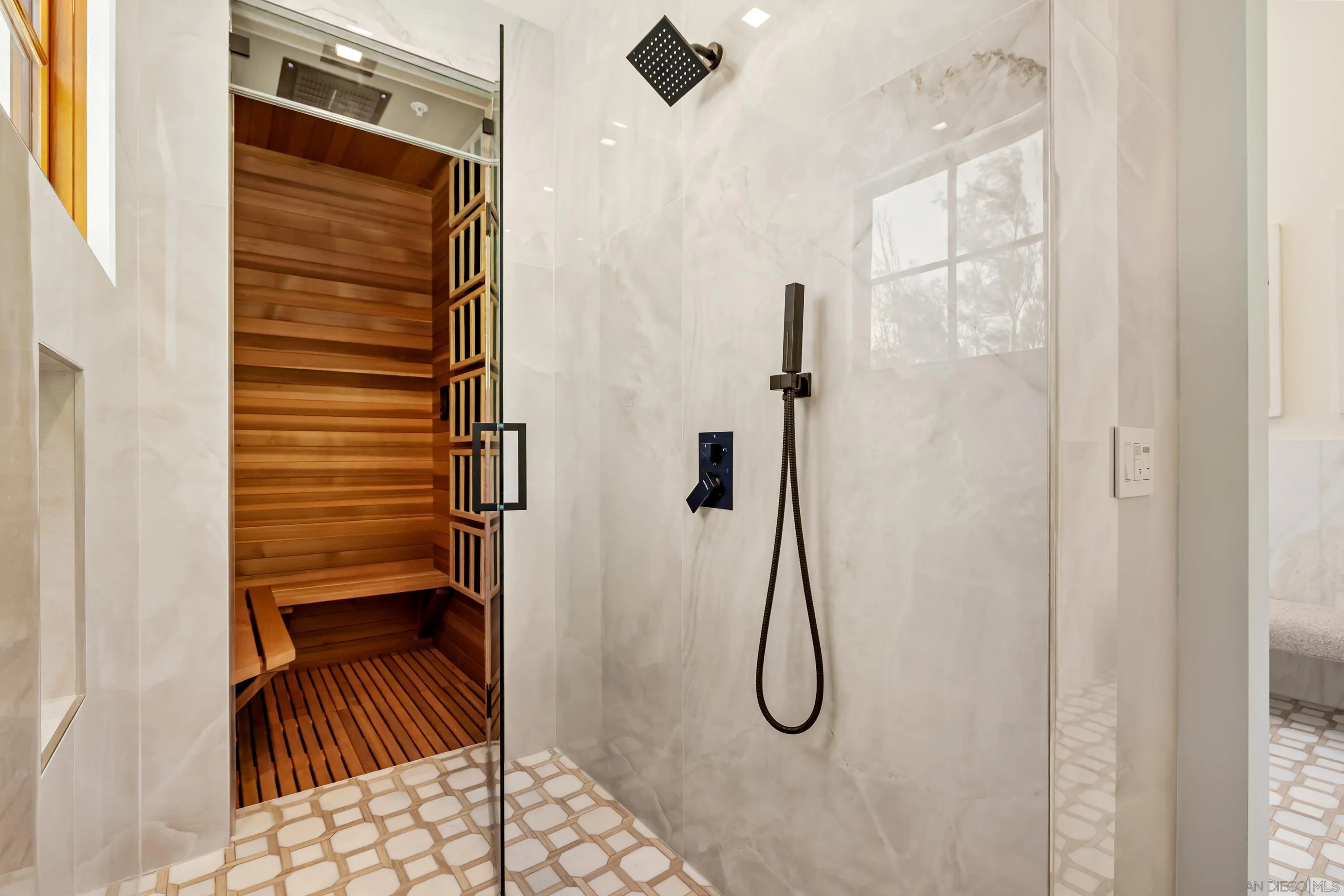 5758-60 Las Palomas Rancho Santa Fe, CA 92067 - Photo 47 of 64 a bathroom with a shower
