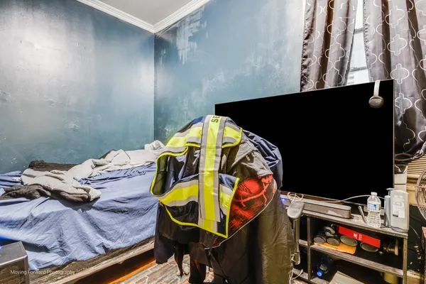 a view of a room with furniture